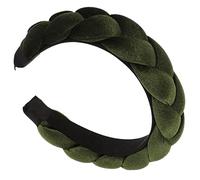 Veemoon Fascia Per Chioma Intrecciata Larga Imbottito Fascia Per Lavaggio Del Viso Da Donna Accessorio Per Spa e Trucco Cerchietto Morbido Per Uso Quotidiano