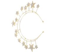 Veemoon Fascia per Sposa con Stelle Luccicanti Accessorio per Cerimonie e per Matrimonio e Speciali Design e Materiali Resistenti