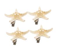 Veemoon Fermagli per a Stella 4 Pezzi Fatti a Mano Accessori per Spiaggia Design Unico per Donne e Ragazze