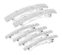 Veemoon Fermagli per Brillanti 6 Pezzi Molletta a Molla per Acconciature Accessori Eleganti per Donne e Sposi Design Versatile per Speciali