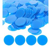 Veemoon Fiches del Gioco del Bingo Colorate in Plastica 100 Pezzi per Modellazione Matematica e Conteggio per Ragazzo Ragazza e Giochi da Tavolo