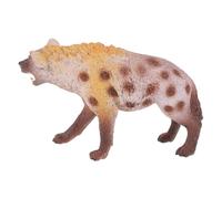 Veemoon Figura di Iena in Plastica Realistica, Giocattolo Cognitivo, Statuetta Animale Africano per Educazione e Decorazione, Modellino Didattico Fauna Selvatica