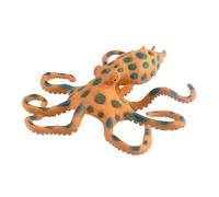 Veemoon Figura di Polpo Realistico in Plastica Durevole, Decorazione Marina Didattica per Cameretta e Scrivania, Ornamento Simulazione di Polpo Artificiale Vivace