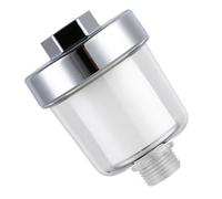 Veemoon Filtro Doccia Anticalcare e Rimozione Impurità Filtrazione Acqua per Soffione Bagno Cartuccia Sostituibile Materiale Resistente Facile Installazione Compatibile con Rubinetti e