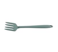 Veemoon Forchetta per Alimenti in Silicone Grande, Utensile da Cucina Resistente al Calore per Mescolare Insalata e Spaghetti, Adatta a Casa e Ristoranti, Colore Verde Scuro