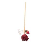 Veemoon Forcina Per in Stile Cinese Di Rosa e Artificiali Forcina Retrò Per Acconciature Raccolte Bacchette Decorative Per Donne