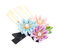 Veemoon Forcina per in stile giapponese spillo accessori per per la sposa Nozze Tornante piccolo fermaglio per nappa fiore forcine per stoffa