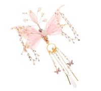 Veemoon Forcina Tradizionale Cinese Con Nappa Fermaglio Per Capelli Farfalla Adatto Per Matrimonio Festa Abito Hanfu Accessorio Leggero e Versatile