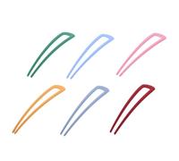 Veemoon Forcine per Chioma a Forma di U 6 Pezzi Colorate in Lega Fermagli per Chioma da Donna per Feste e Vita Quotidiana Accessori Copricapo Decorativi Multifunzione