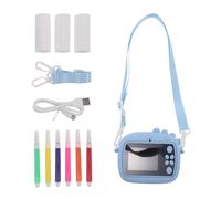 Veemoon Fotocamera Digitale per Stampa Istantanea, Design Cartone Animato Divertente in Abs e Silicone, per Feste e Documentazione Fotografica