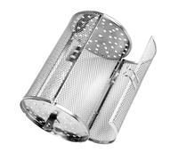 Veemoon Gabbia in Acciaio Inossidabile per Forno Elettrico Resistente e Anti-ruggine Cestello Girarrosto per Noci Castagne e Arachidi con Porta per Facile Inserimento Compatibile con