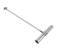 Veemoon Gancio per Tombino in Acciaio Inox 8mm X 30cm T Forma, Sollevatore per Fosse Settiche e Coperchi Fognari Antiscivolo per Manutenzione Industriale e Servizi Pubblici