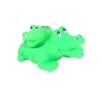 Veemoon Giocattoli da Bagno per Set 2 Pezzi Coccodrillo in Plastica Colorata Suono, Giocattolo da Doccia Educativo per Neonati, per Momenti di Gioco in Vasca e Piscina