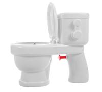 Veemoon Giocattolo Scherzo Water Realistico Spruzzo D’Acqua, Mini Toilette Compatta per Giochi Divertenti e Decorazione Scrivania, Accessorio Creativo per Bomboniere e Casa delle Bambole