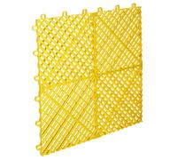 Veemoon griglia del pavimento rivestimento pavimento piastrelle spogliatoio flessibile cada spa piscina gonfiabile tappetini Bathmat tappetino a griglia tappetino doccia per piscina Yellow