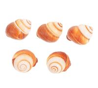 Veemoon Gusci di Lumaca per Escargot 5 Pezzi, Gusci Naturali per Forno, Robusti, per Cucina Francese e Ristorante