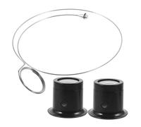 Veemoon Ingrandente con Fascia Elastica per Orologiai Ingrandimento per Riparazioni Orologerie e Ispezioni Precisione con Design Rimovibile e Confortevole per Utilizzo Prolungato