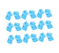 Veemoon Isolatori per Recinzione Elettrificata in Pp Blu 20 Pezzi Eccellente Isolamento per Recinzioni di Bestiame e Allevamento Sicuro