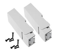 Veemoon Kit 2 Cerniere in Metallo per Porta con Copertura Bianca e Accessori di Montaggio per Uso in Cucine Professionali e Sostituzione Freezer