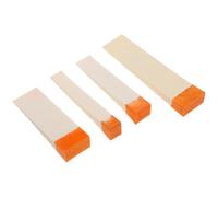 Veemoon Kit 4 Pezzi Blocchi Smorzatori in Lana Arancione per Pianoforte Uso Conveniente e Blocco Suoni per Corde Piano