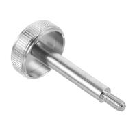 Veemoon Kit Bottoni e Cappucci per Valvole Tromba in Metallo Set Pulsanti per Chiavi Tromba Asta Collegamento Accessori per Protezione Valvole Adatti a Musicisti e Studenti