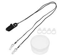 Veemoon Laccetto Porta Amplificatore Acustico Con Clip Anti-perdita Per Anziani e Ragazzo Ragazza Corda Sicurezza Per Apparecchi Acustici Bte Supporto Protettivo Comfort Tutte Le Età