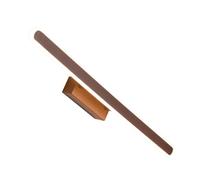 Veemoon Lampada da Toeletta LED a Parete per Bagno, Luce da Specchio a 3 Modalità, 15w Dissipazione Calore, Applique Contemporanea per Trucco, Colore Caffè, Compatibile la Maggior Parte