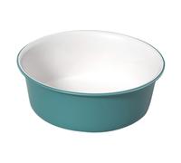 Veemoon Lavabo in Plastica Multiuso per Pulizia Viso e Pediluvio, Vasca Domestica Grande Resistente e Stabile, Bacinella Doppio Colore Verde e Bianco per Bagno e Salone