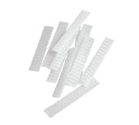 Veemoon Maniche Protettive in Plastica PE per Pennelli da Trucco 100 Pezzi Coperture in Rete 7X1 CM per Conservazione e Trasporto