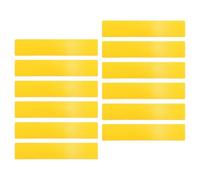 Veemoon Marcatori Allenamento Tennis e Campi Sportivi, Set 12 Dischi Piatti Gialli Antiscivolo, Resistenti e Portatili per Esercizi di Agilità su Erba e Cemento