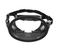 Veemoon Maschera Subacquea a Lente Singola Rotonda Con Cinturino Regolabile Per Immersioni e Snorkeling - Mares Nero