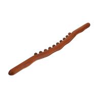 Veemoon Massage Stick Solido con Perle Arrotondate Strumento Gua Sha Manuale per Massaggi Muscolari per Rilassamento Muscolare Schiena Gambe e Vita Massaggiatore Sportivo Sulla