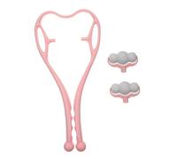 Veemoon Massaggiatore Manuale a Rulli per Collo e Vertebre Cervicali Design Sfera per Sciogliere i Muscoli Contratti e Trigger Point