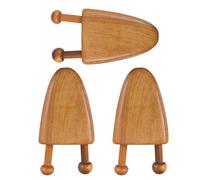 Veemoon Massaggiatori per Corpo e Rilassamento Profondo in Legno 3 Pezzi Raschietti per Massaggi Tavole Raschianti Compatte Strumenti per L'automassaggio per Uso Domestico