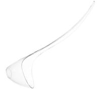 Veemoon Mestolo da Zuppa in Plastica Trasparente Riutilizzabile, Cucchiaio Grande Manico Ergonomico Antiscivolo, Utensile da Cucina per Ristoranti, Buffet e Uso Domestico