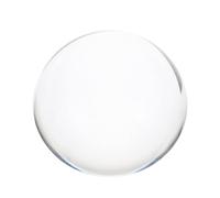 Veemoon Mezza Sfera di Cristallo Decorativa: Ornamento da scrivania Trasparente a Mezza Sfera da 80 mm/3,14 Pollici per la Fotografia Feng Shui, Decorazione da Tavolo