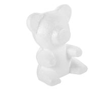 Veemoon Modello di Orso di Schiuma UV Animale di Peluche Piccolo E Carino Morbido Forme di Orso di Schiuma Schiume per Decorazioni Artistiche E Artigianali Orso di Schiuma A Forma