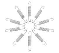 Veemoon Molle di Ritorno per Cavalletto Elettrico 10 Pezzi, Molla Doppio Supporto per Scooter e Moto, Resistenza in Metallo Migliorata per Stabilità e Sicurezza su Strada Urbana e