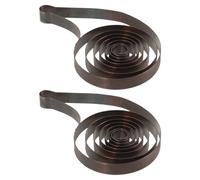 Veemoon Molle in Acciaio per Sveglia Meccanica 2 Pezzi, Parti di Ricambio Meccaniche per Orologi, Componente Metallico per Riparazione Orologio Vintage, Accessori per Manutenzione