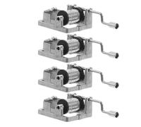 Veemoon Movimento Manuale per Carillon 4 Pezzi, Meccanismo Musicale Fai da Te Melodie “Paesaggio Celeste”, “per Elisa”, “canone” e “la Città Incantata”, Accessori di Ricambio per