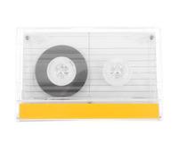 Veemoon Nastri Audio Vergini 2 Pezzi da 60 Minuti con Custodia in Plastica per Registrazioni Vocali Chiare e Basso Rumore per Appunti e Sessioni Creative