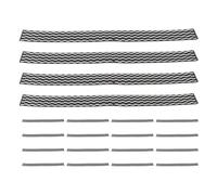 Veemoon Nastro Protettivo Autoadesivo per Bordi Racchetta da Ping Pong 20 Pezzi, Copertura Elastica Resistente per Protezione Bordi da Urti, Accessorio per Giocatori Professionisti