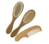 Veemoon Naturale e Pettine in per Massaggiante per Ragazzo Ragazza Leggero e Portatile per Quotidiana e Bagno