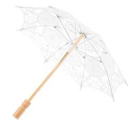Veemoon Ombrello Decorativo Sposa Per Matrimonio Parasol Per Fotografie Vintage e Decorazioni Cerimoniali Accessorio Multifunzionale Per e