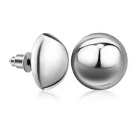 Veemoon Orecchini a Bottone a Mezza Sfera Donna, Borchie Piercing Leggere in Stile Boho, Comfort Quotidiano e Regalo per Feste ed Eventi Speciali