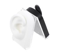 Veemoon Orecchio Artificiale in Silicone 2 Pezzi Set Finto Orecchio Realistico Per Pratica Espositore Orecchini e Accessori Strumento Didattico Per Scuole Di Medicina e Formazione Professionale