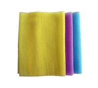 Veemoon Panni Da Bagno Esfolianti in Nylon 4 Pezzi, Asciugamani Per Pulizia Schiena Cinghia Lunga, Panni Doccia Ruvidi Per Rimozione Cellule Morte, Pelle Liscia Per Uso Quotidiano