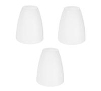 Veemoon Paralume in Plastica Per Lampada Da Scrivania e Sospensione - Design a Testa Piatta - Ricambio Universale Per Illuminazione Interna Foro Centrale 30 Mm Stile Moderno e