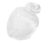 Veemoon Parrucca Da Donna Anziana e Parrucca Da Nonna Chignon, Fibra Riutilizzabile, Adatta Per Adulti e Ragazzo Ragazza, Accessorio Cosplay Per Halloween, Natale, Feste a Tema e Carnevale