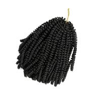 Veemoon Parrucca da Donna Riccia Realistica Intrecci Dreadlocks, in Filato Ignifugo a Bassa Temperatura Rete Regolabile, Copricapo Quotidiano Naturale Adatto a Tutte le Forme del Viso